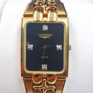 Longines QWR Ladies Gold Plated Watch